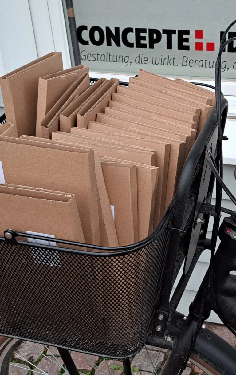 Päckchen mit dem Bakfiets